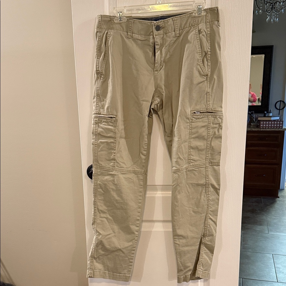 George Men's Khaki Cargo Pants